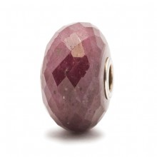Ruby with silver core Trollbead