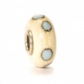 Beige Blue Dot