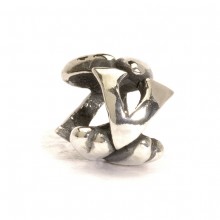 Letter Bead V, Silver