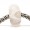 White Paper Fold Trollbeads on Chain