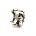 Letter Bead P, Silver