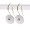 Chalcedony, earring accessories on wires