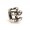 Letter Bead F, Silver
