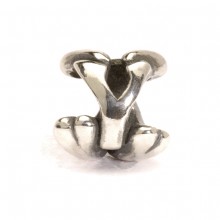 Letter Bead Y, Silver