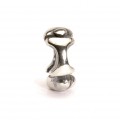 Letter Bead I, Silver