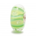 Green Stripe Bubble Trollbeads