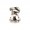 Letter Bead R, Silver
