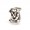 Letter Bead J, Silver