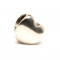 Heart, silver Trollbead