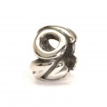 Letter Bead O, Silver