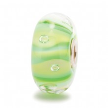 Green Stripe Bubble Trollbeads