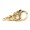 Flower Pearl Lock, gold