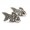 Carp, earring accessories