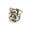 Letter Bead B, Silver