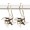 Origami Mill Trollbeads Earring Components  on wire