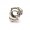 Letter Bead Q, Silver