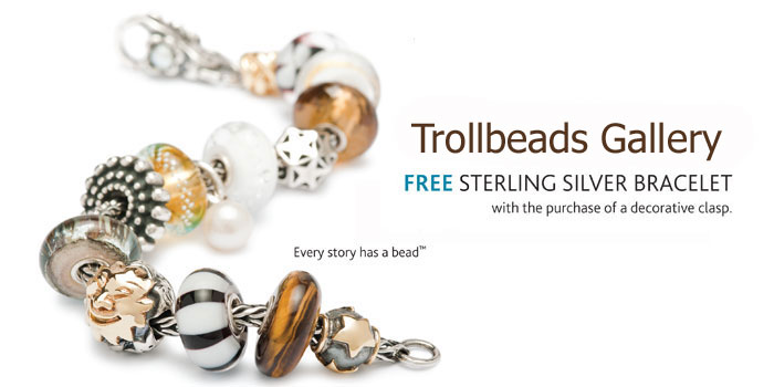 Free Sterling Silver Trollbeads Bracelet Offer!