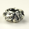 White Snake China bead