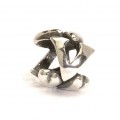 Letter Bead V, Silver