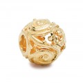 Gold Whorl Trollbead